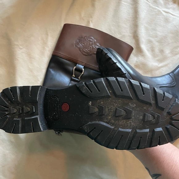 Blondo vida tall black & brown boots size 6 - Picture 8 of 11